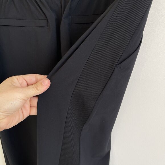 ATHLETA Brooklyn Mid Rise Ankle Pants Black Pull-On Trousers Size 4 - Picture 10 of 16